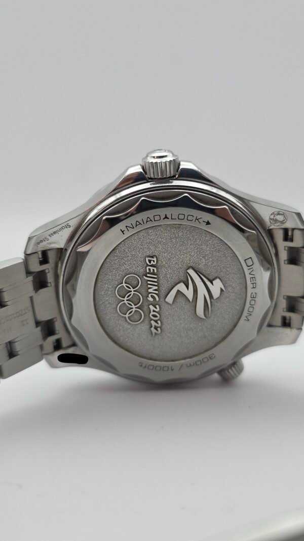 Omega Beijing Olympic Seamaster Diver 300m 522.30.42.20.03.001 Blue 42mm Stainless Steel Full Set
