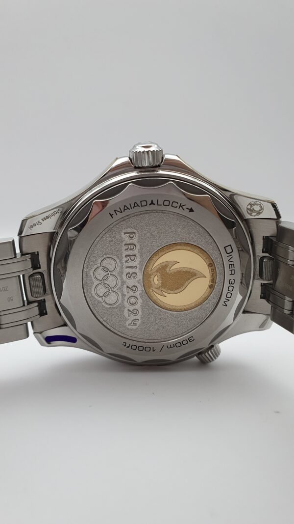 Omega Seamaster Olympics Paris 2024 522.21.42.20.04.001 White 42mm Moonshine Gold Steel Full Set