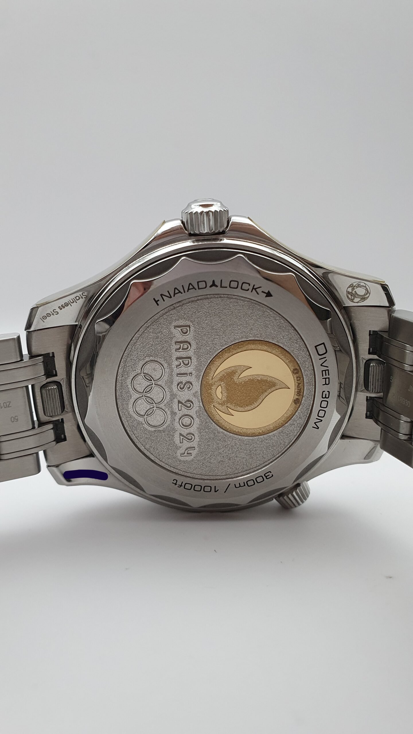 Omega Seamaster Olympics Paris 2024 522.21.42.20.04.001 White 42mm Moonshine Gold Steel Full Set - Image 7
