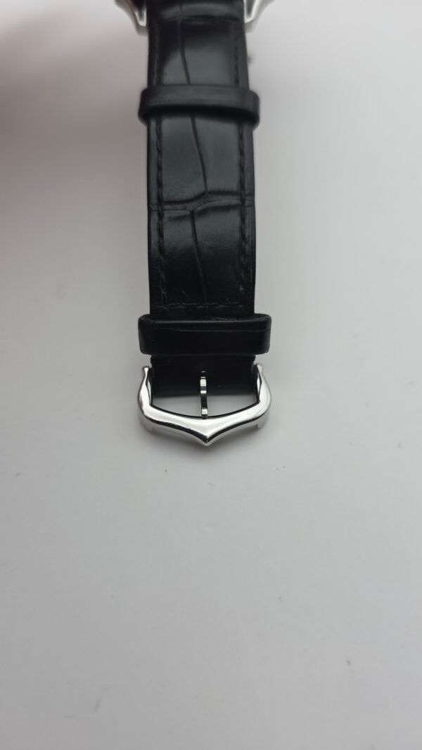 Cartier Santos Dumont Large WSSA0046 Black Lacquer 44mm by 31mm Stainless Steel Complete Set Box Papers