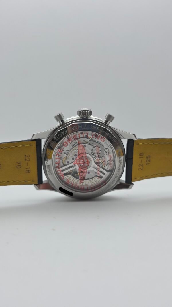 Breitling Navitimer B01 Chronograph AB0138241G1P1 AB0138 Silver 43mm Stainless Steel Full Set