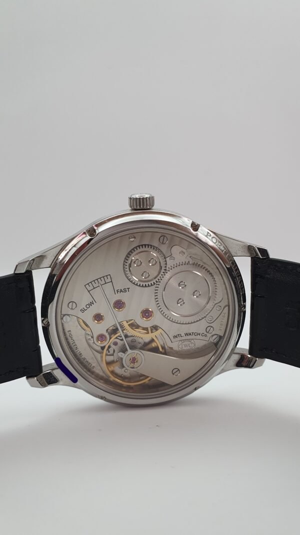 IWC Portugieser Portuguese Hand Wound Vintage IW544501 Black 44mm Stainless Steel Full Set