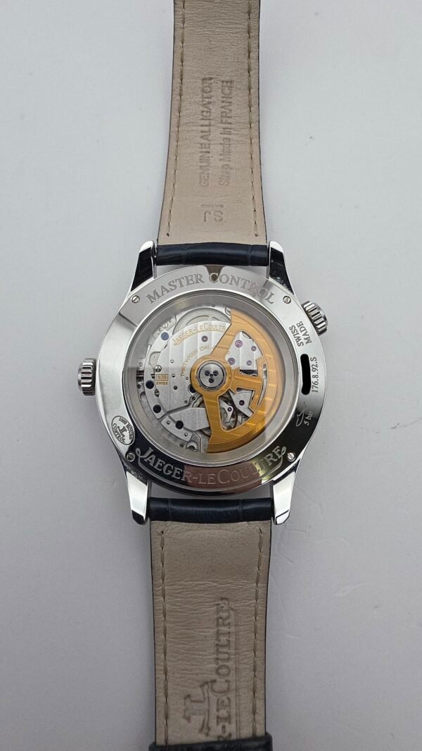 Jaeger LeCoultre JLC Master Geographic Q1428530 White 39mm Stainless Steel Full Set