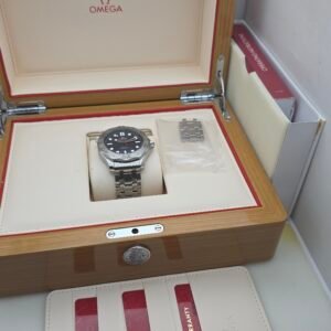 Omega Seamaster 300 Nekton 210.30.42.20.01.002 Black 42mm Stainless Steel Full Set MSRP 10K - Image 8