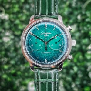 Glashutte Original Sixties Chronograph Annual Edition 1-39-34-05-22-04 Automatic 42mm Green Stainless Steel Full Set - Image 1