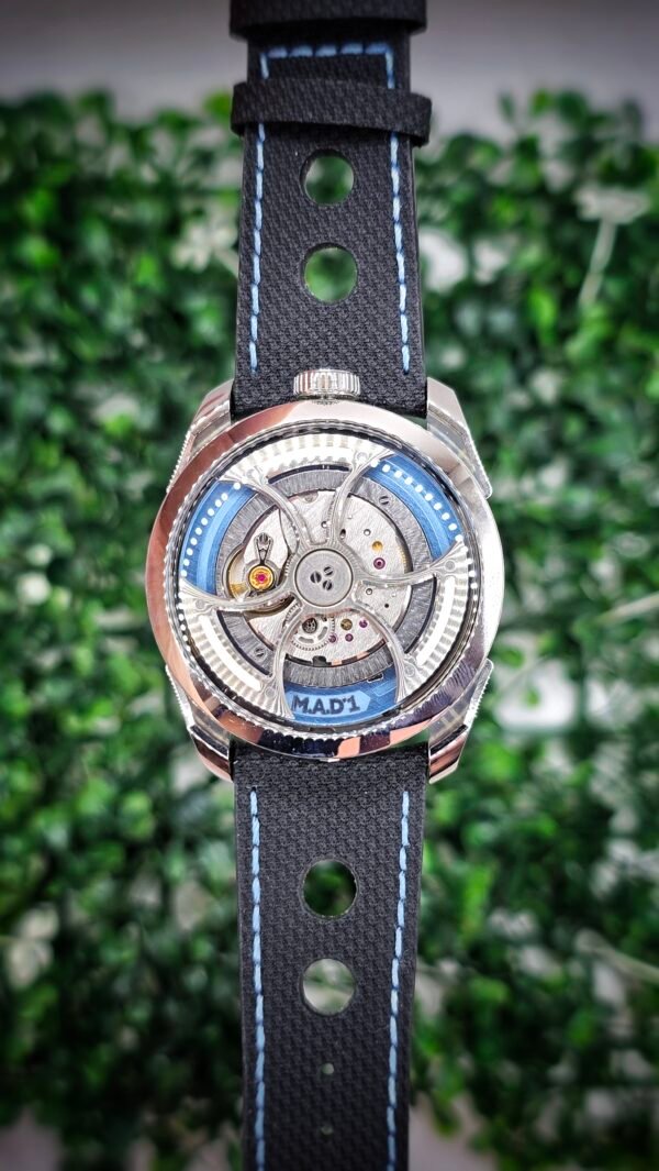 M.A.D edition 1s Ice Blue 42mm Edition M.A.D.1S Stainless Steel Full Set