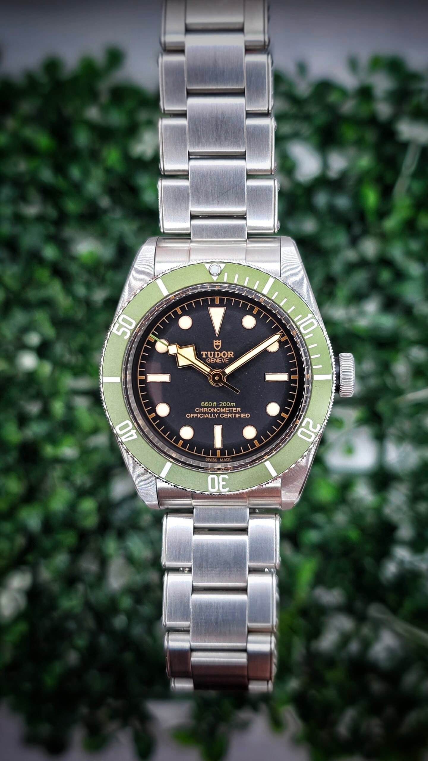 Tudor Heritage Black Bay 41 Harrods 79230G-0001 79230G 41mm Green Stainless Steel Full Set - Image 1