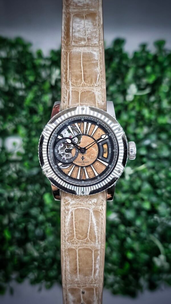 Louis Moinet Mars lm-45.10b.ma 45mm Mars Stainless Steel Ltd Edn 60 pcs Full Set