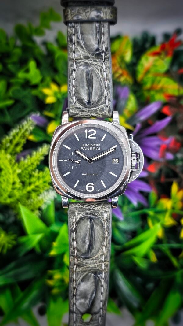 Panerai Luminor Due PAM 755 PAM00755 Automatic 38mm Grey Stainless Steel Full Set