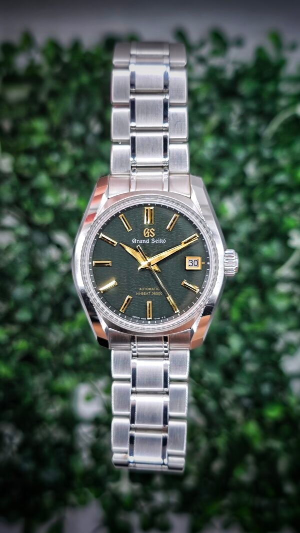 Grand Seiko Seasons Summer Rikka Green SBGH271 Automatic 40mm Green Stainless Steel Box and Papers