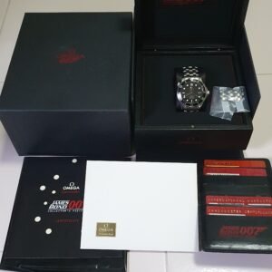 Omega Seamaster Diver 300m 007 James Bond Limited Edition 212.30.41.20.01.001 41mm Black Stainless Steel Full Set - Image 11