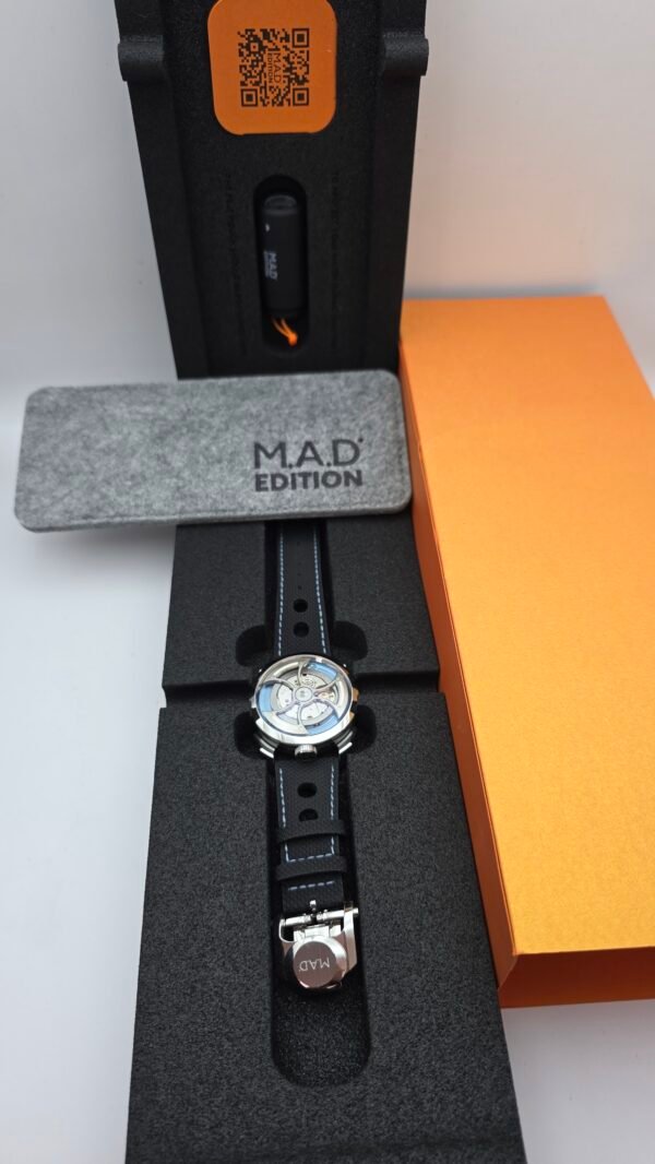 M.A.D edition 1s Ice Blue 42mm Edition M.A.D.1S Stainless Steel Full Set