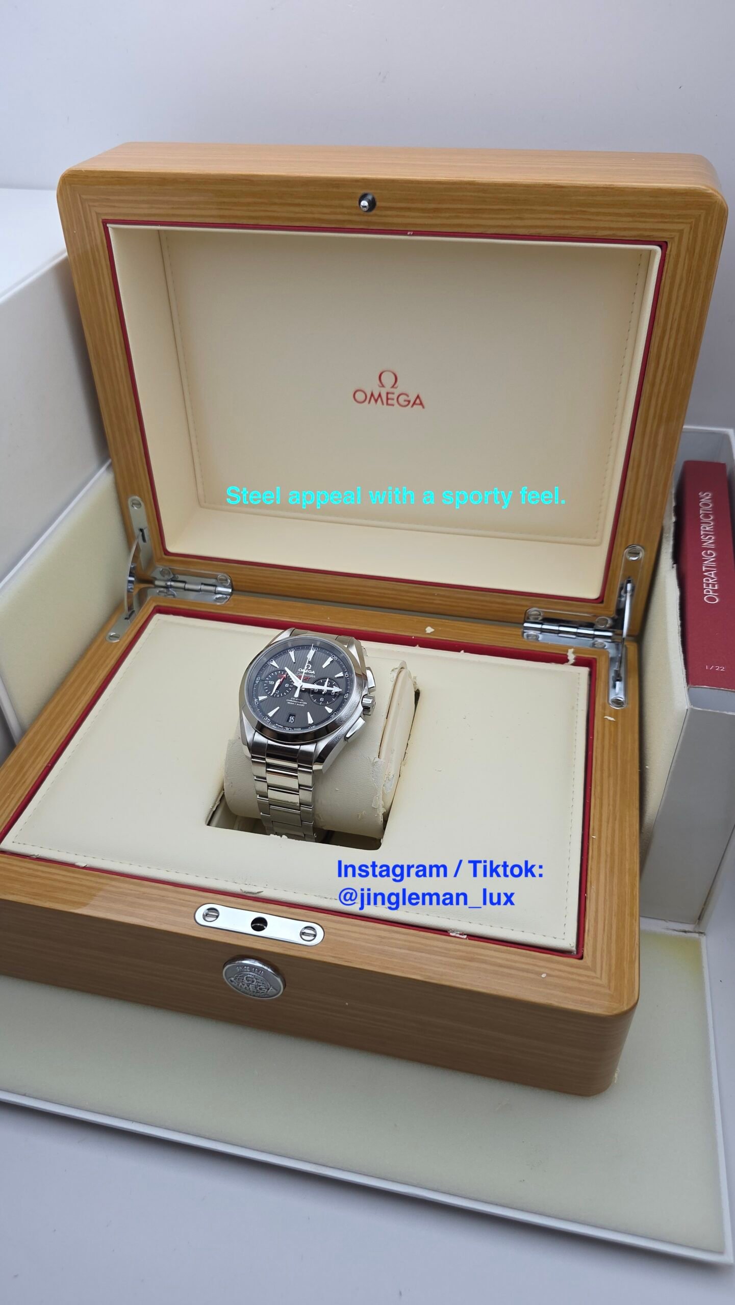 Omega Seamaster Aqua Terra Gmt 231.10.43.52.06.001 43mm 150m Black Steel - Image 10