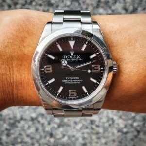 Rolex Explorer I MK 1 214270 Black 39mm Steel Full Set 2015 - Image 1