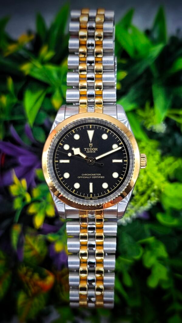 Tudor Black Bay One 41 M79683-0001 M79683 Black 41mm Steel Gold Two Tone Full Set MSRP 8.5K