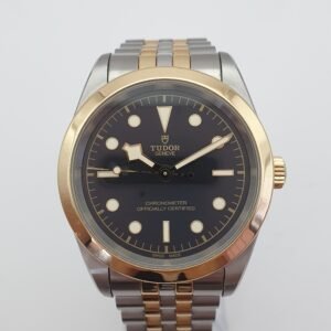 Tudor Black Bay One 41 M79683-0001 M79683 Black 41mm Steel Gold Two Tone Full Set MSRP 8.5K - Image 2