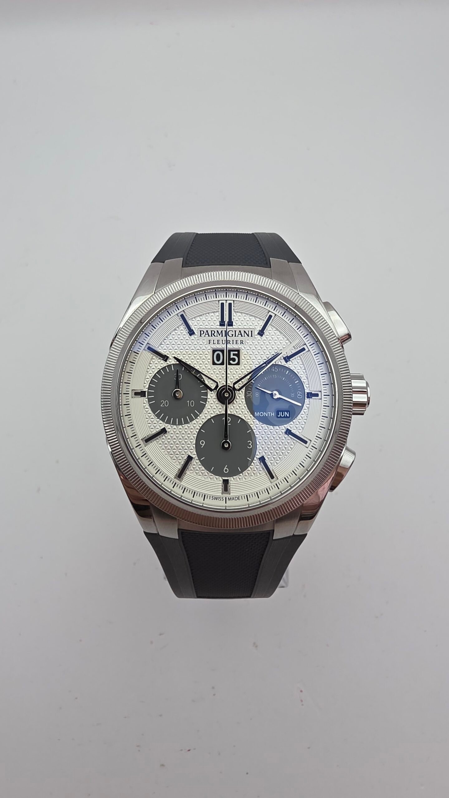 Parmigiani Fleurier PF Tonda Gt Chronograph PFC 906-1020001-400181 42mm White Stainless Steel Full Set - Image 2