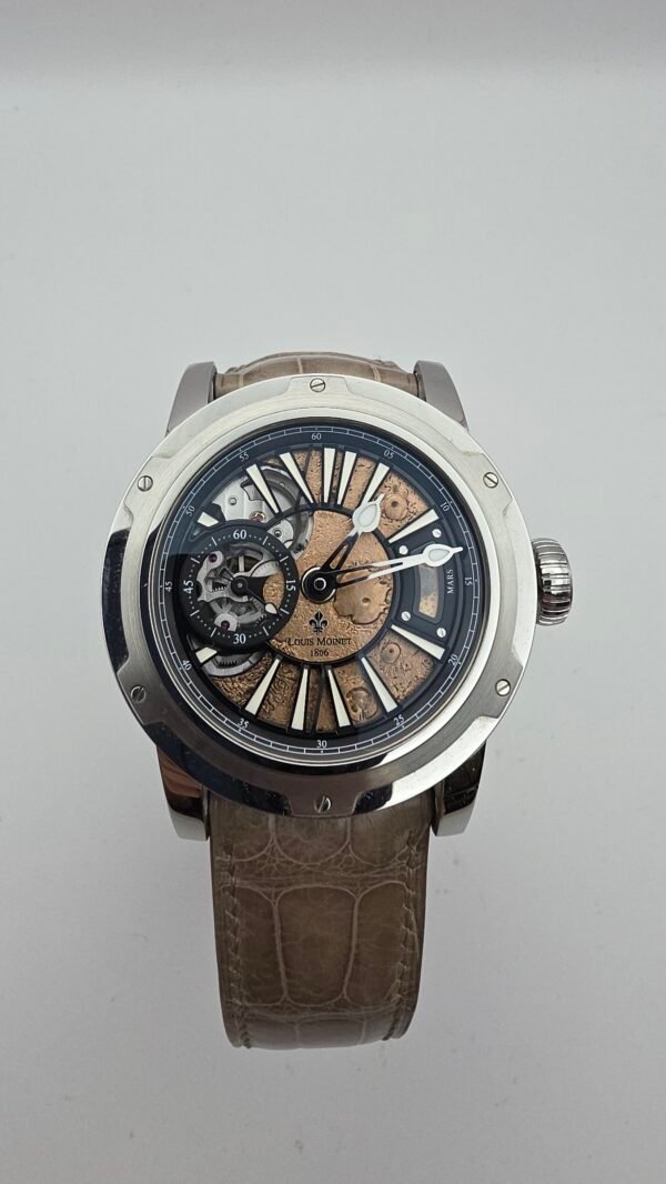 Louis Moinet Mars lm-45.10b.ma 45mm Mars Stainless Steel Ltd Edn 60 pcs Full Set