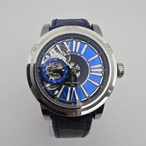 Louis Moinet Metropolis LM-45.10.20 43mm Magic Blue Stainless Steel Ltd Edn 60 pcs Full Set - Image 2