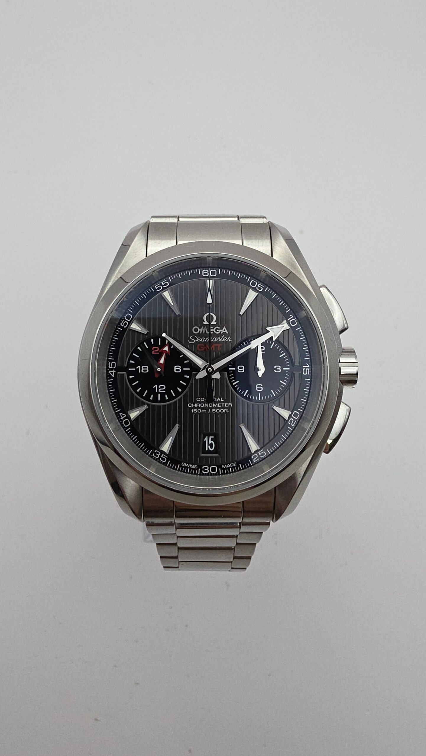 Omega Seamaster Aqua Terra Gmt 231.10.43.52.06.001 43mm 150m Black Steel - Image 2