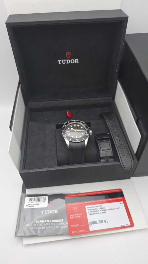 Tudor Black Bay Heritage 79230N Black 41mm Stainless Steel Full Set