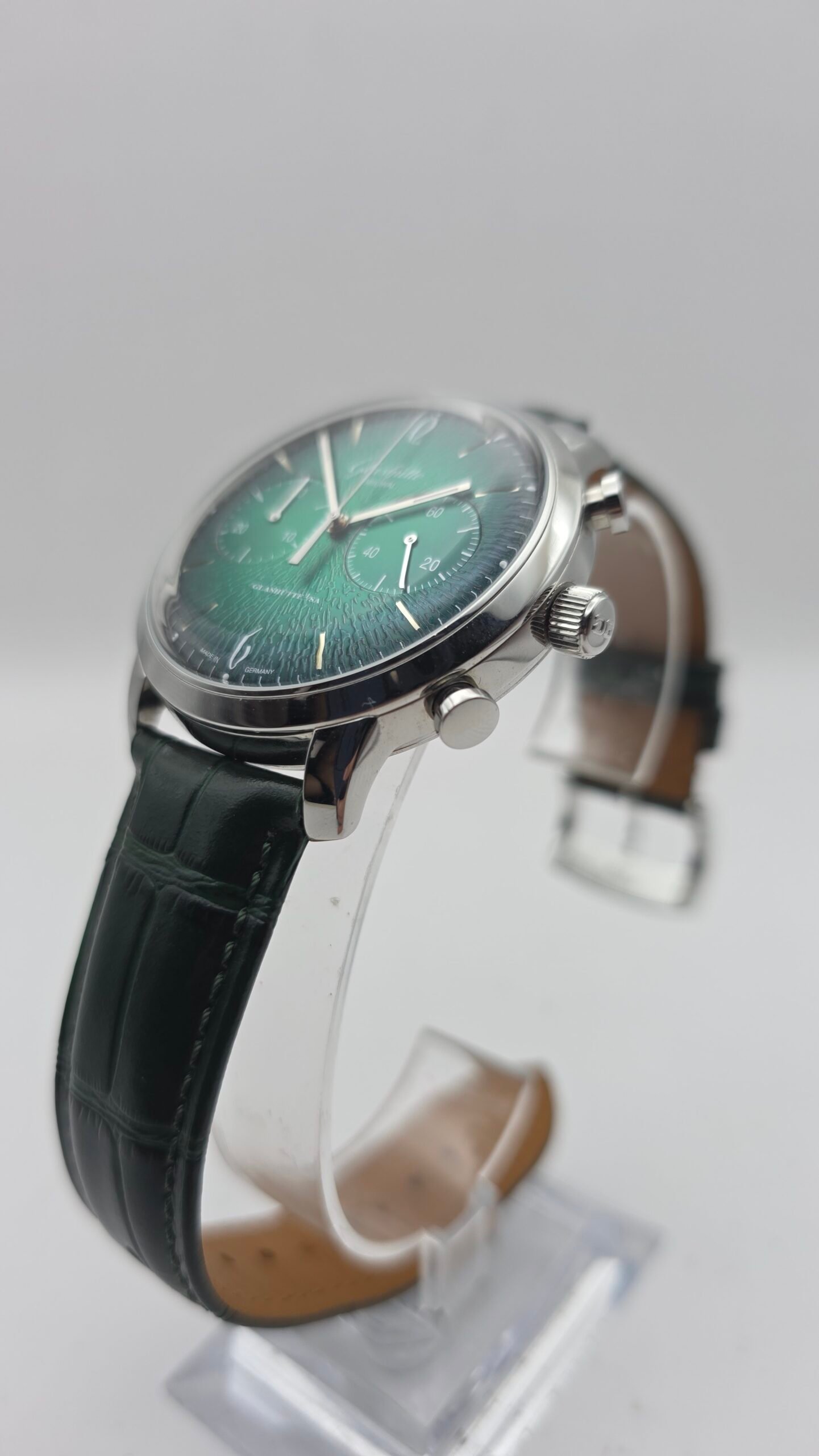 Glashutte Original Sixties Chronograph Annual Edition 1-39-34-05-22-04 Automatic 42mm Green Stainless Steel Full Set - Image 3