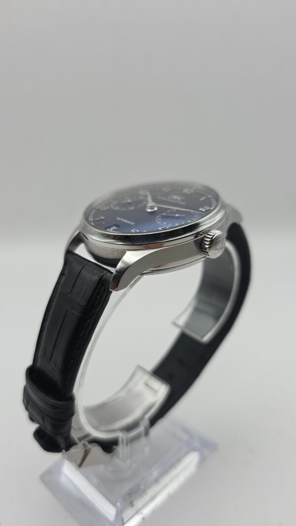 IWC Portuguese Automatic IW500109 7 days reserve 42mm Black Stainless Steel Full Set