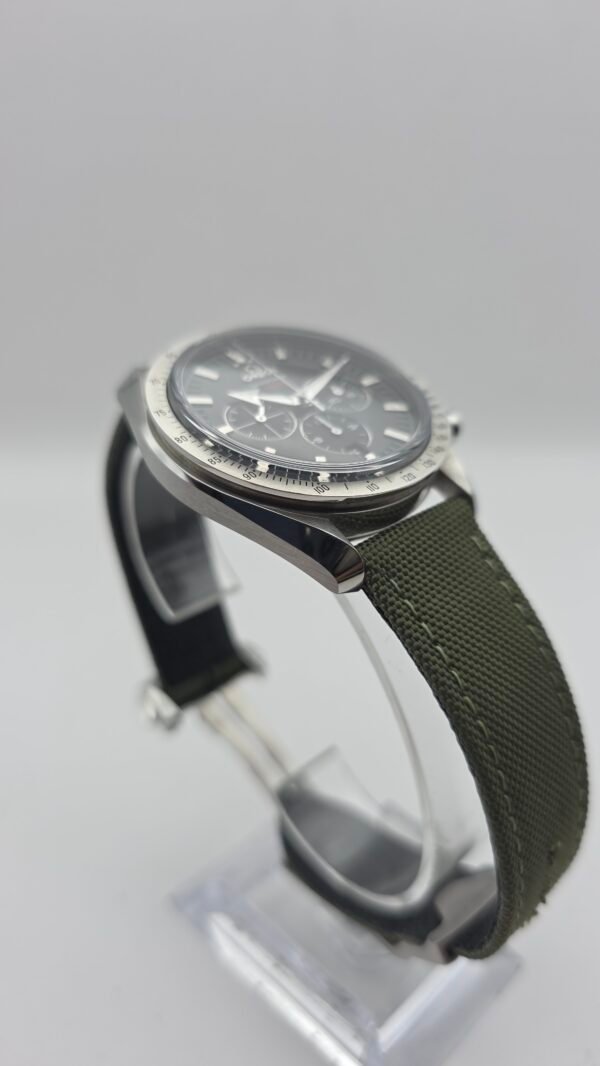 Omega Speedmaster Broad Arrow 1957 321.10.42.50.01.001 Automatic 42mm Black Stainless Steel Box and Papers