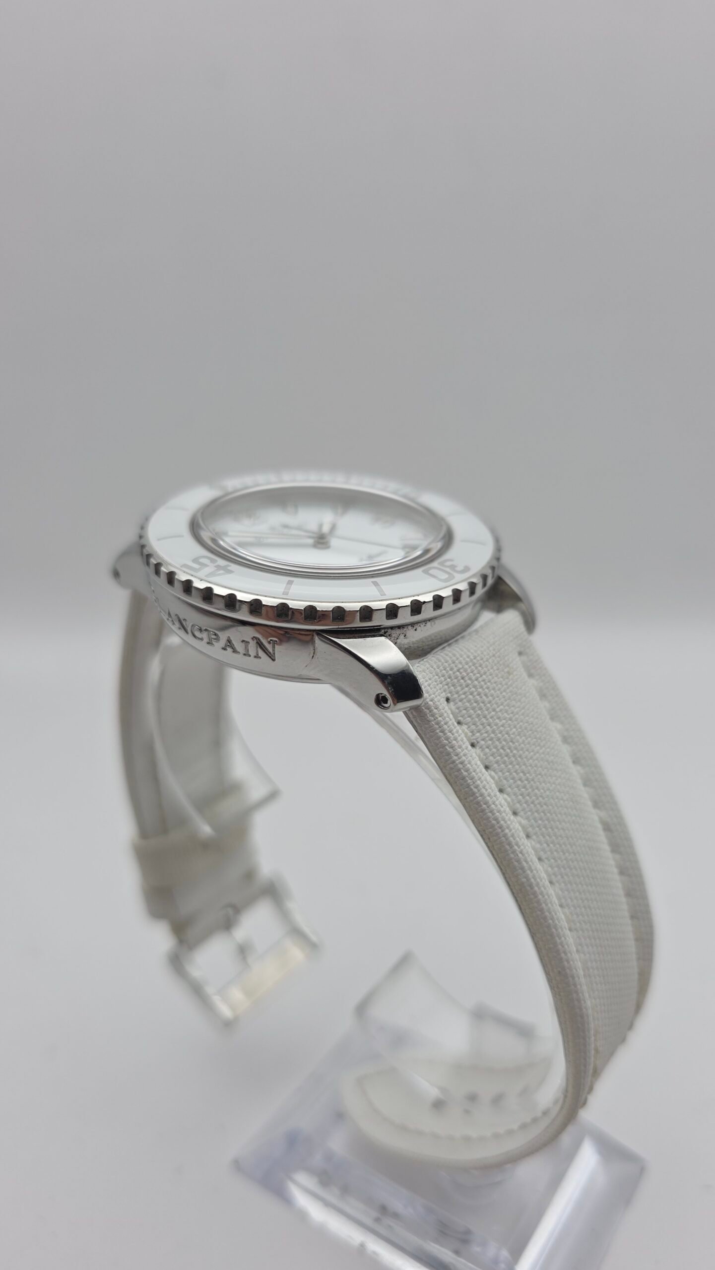 Blancpain Fifty Fathoms Automatic 5015-1127-52A 45mm White Stainless Steel Box and Papers - Image 6
