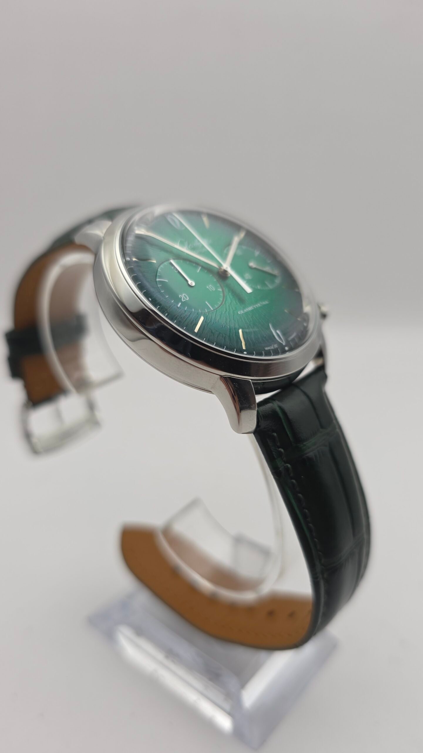 Glashutte Original Sixties Chronograph Annual Edition 1-39-34-05-22-04 Automatic 42mm Green Stainless Steel Full Set - Image 6