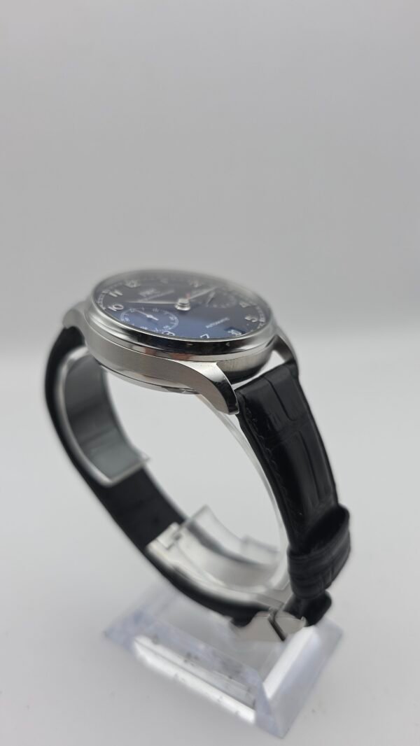 IWC Portuguese Automatic IW500109 7 days reserve 42mm Black Stainless Steel Full Set