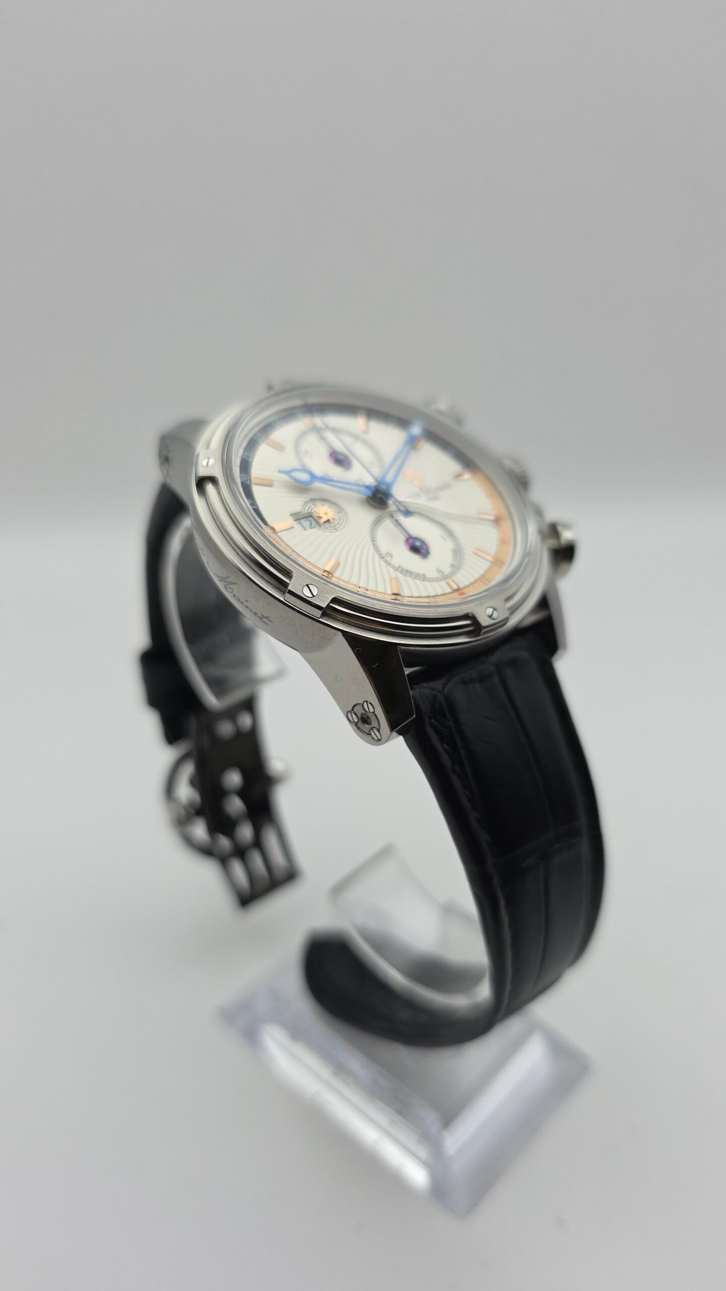 Louis Moinet Geograph Titanium LM-78.20.65 45mm White Titanium Ltd Edn 15 pcs Full Set - Image 6
