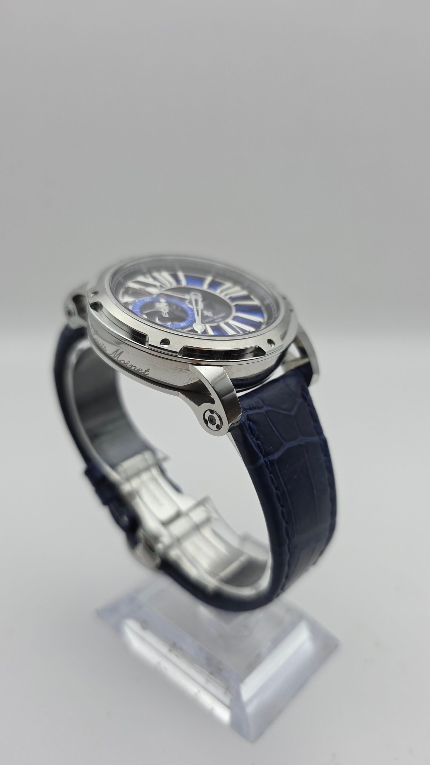 Louis Moinet Metropolis LM-45.10.20 43mm Magic Blue Stainless Steel Ltd Edn 60 pcs Full Set - Image 6