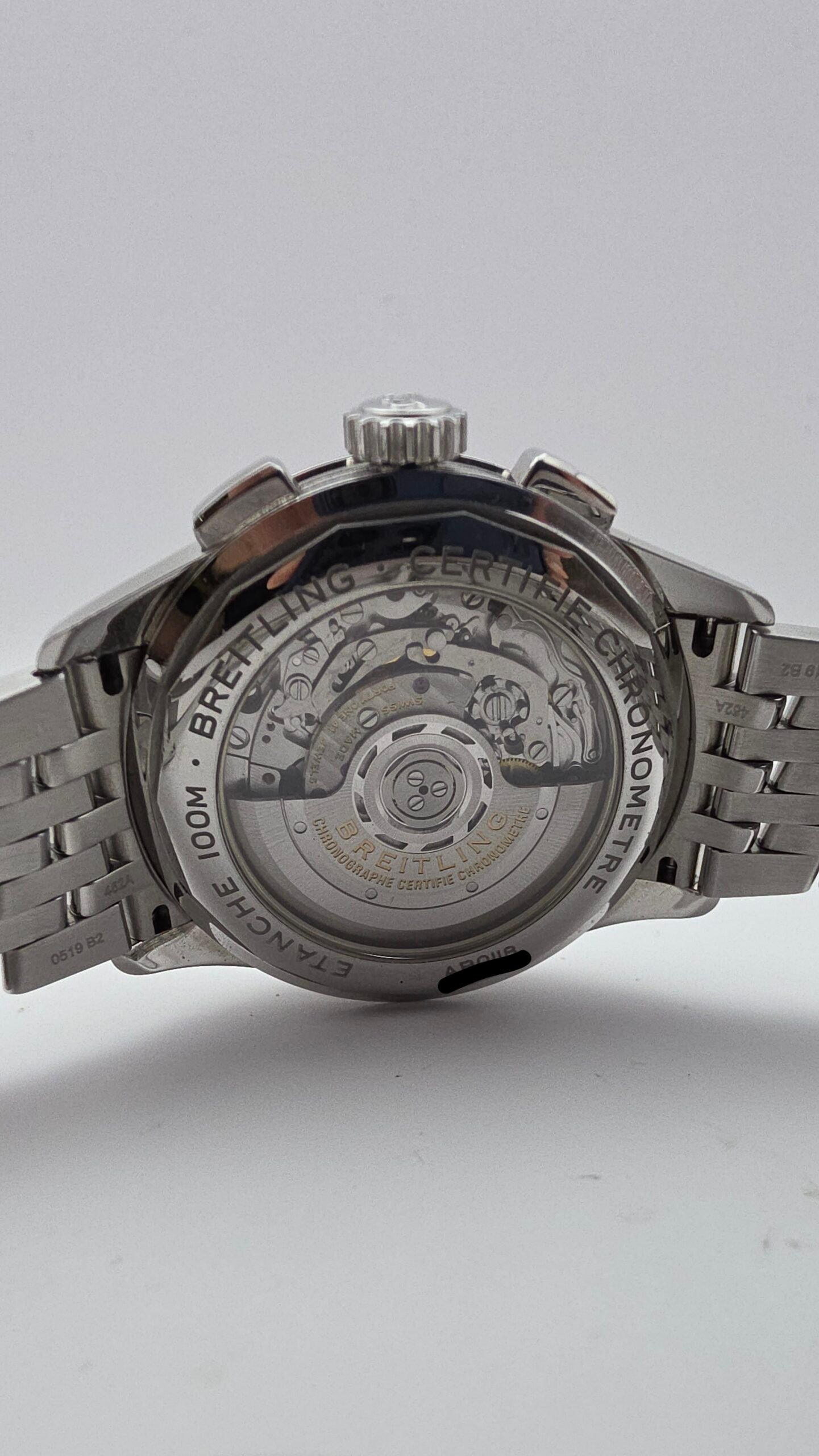 Breitling Premier B01 Chronograph AB0118A61C1A1 42mm Blue Grey Stainless Steel Full Set MSRP 15K - Image 7