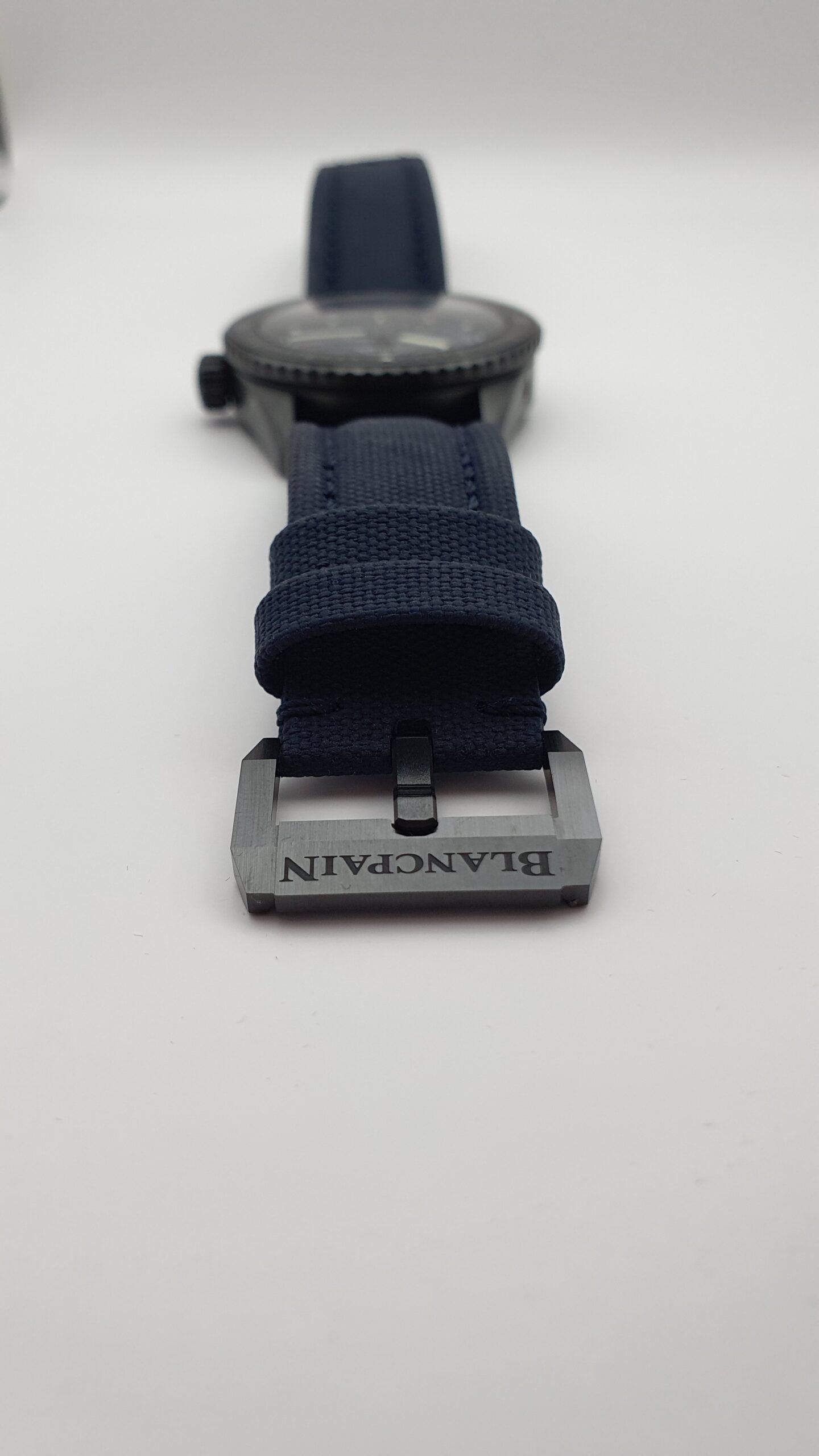 Blancpain Fifty Fathoms Bathyscape Quantieme Complet Phases De Lune 5054 0140 O52A 44mm Blue Ceramic Complete Set - Image 4