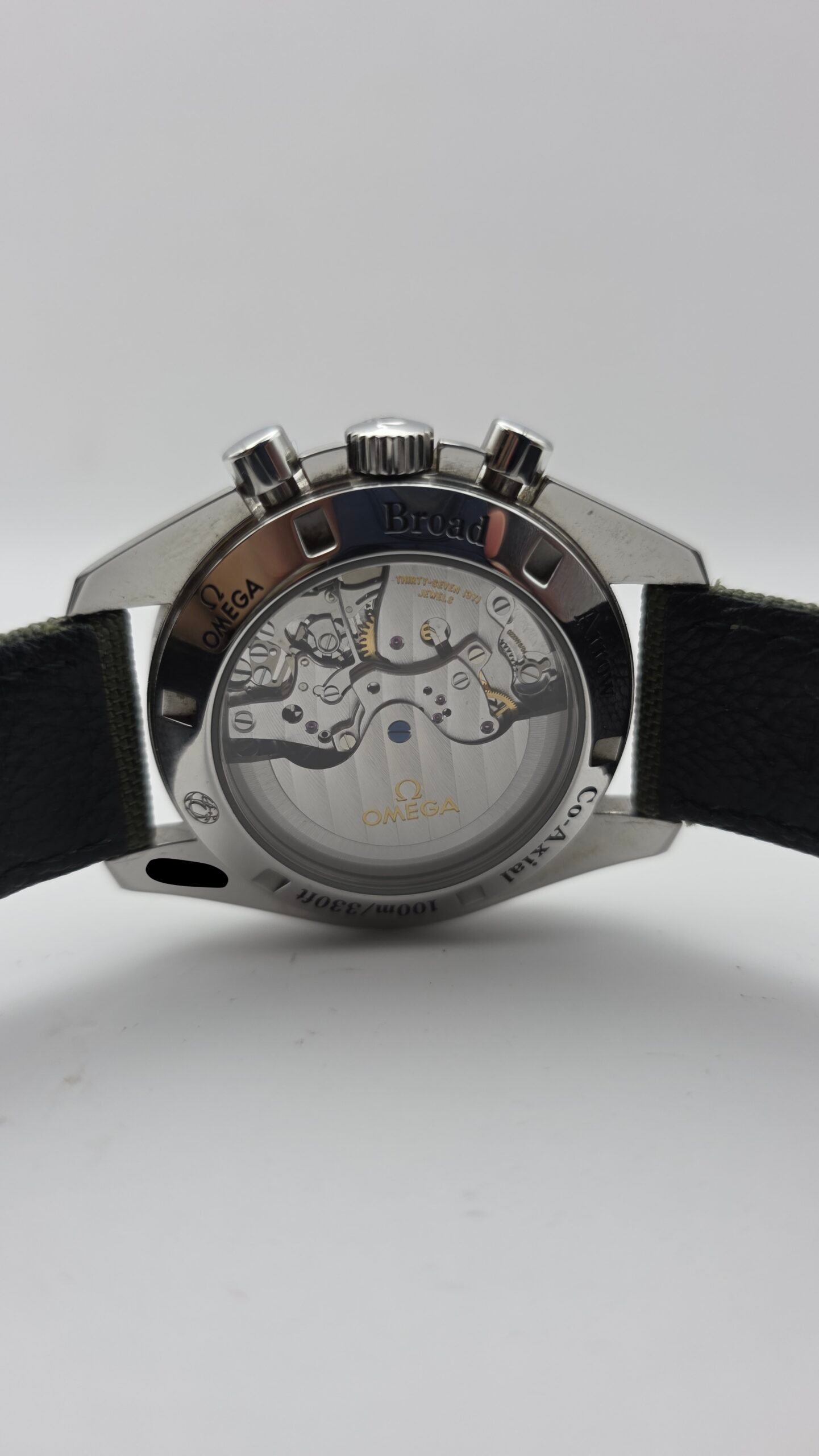 Omega Speedmaster Broad Arrow 1957 321.10.42.50.01.001 Automatic 42mm Black Stainless Steel Box and Papers - Image 7