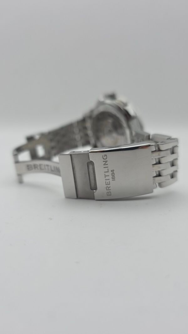 Breitling Premier B01 Chronograph AB0118A61C1A1 42mm Blue Grey Stainless Steel Full Set MSRP 15K