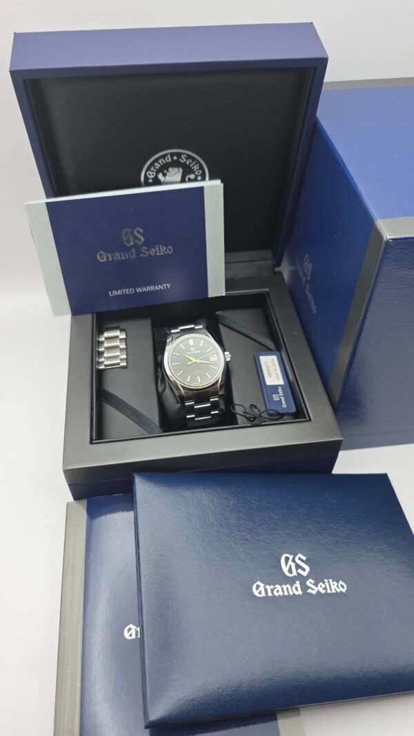 Grand Seiko Seasons Summer Rikka Green SBGH271 Automatic 40mm Green Stainless Steel Box and Papers