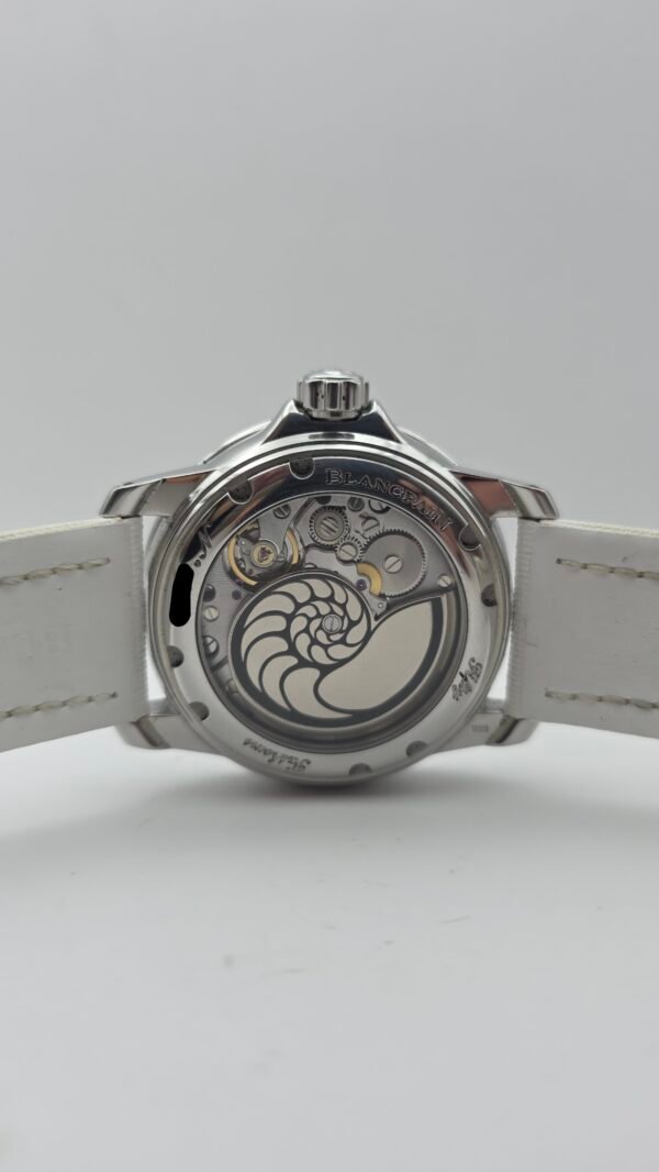 Blancpain Fifty Fathoms Automatic 5015-1127-52A 45mm White Stainless Steel Box and Papers
