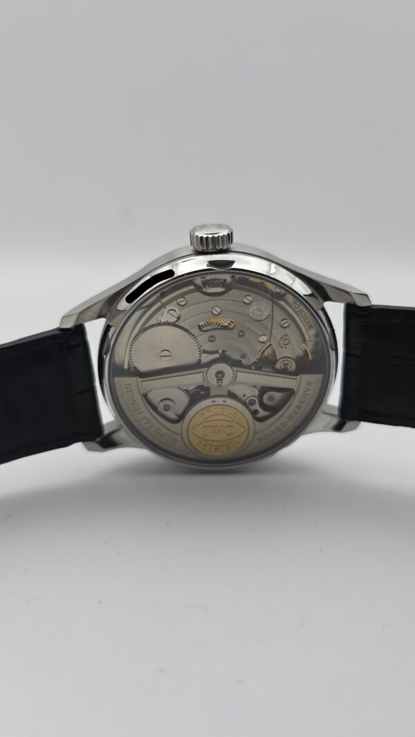 IWC Portuguese Automatic IW500109 7 days reserve 42mm Black Stainless Steel Full Set
