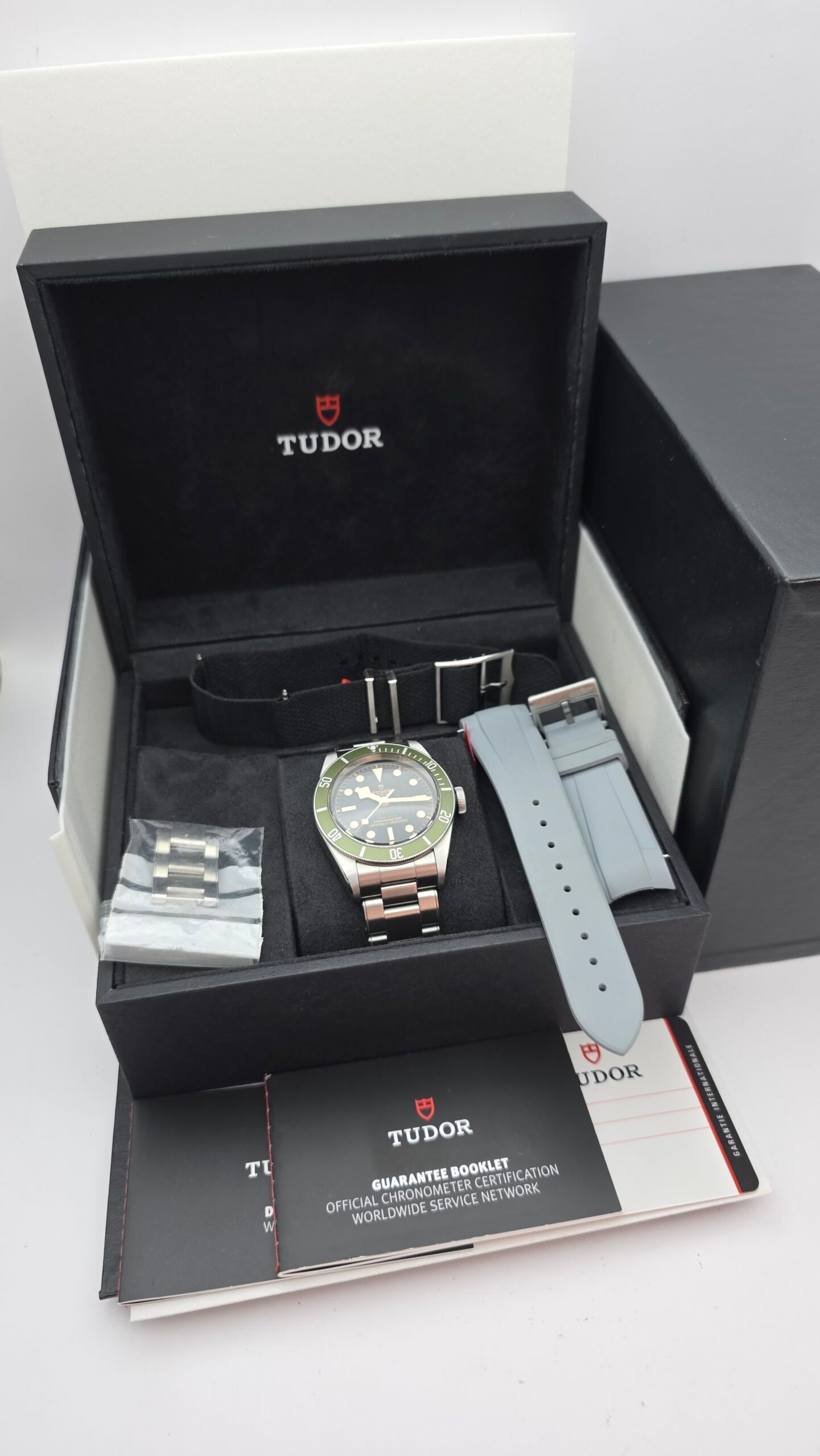 Tudor Heritage Black Bay 41 Harrods 79230G-0001 79230G 41mm Green Stainless Steel Full Set - Image 9