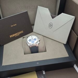 Parmigiani Fleurier PF Tonda Gt Chronograph PFC 906-1020001-400181 42mm White Stainless Steel Full Set - Image 9