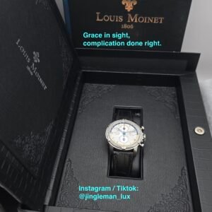 Louis Moinet Geograph Titanium LM-78.20.65 45mm White Titanium Ltd Edn 15 pcs Full Set - Image 9