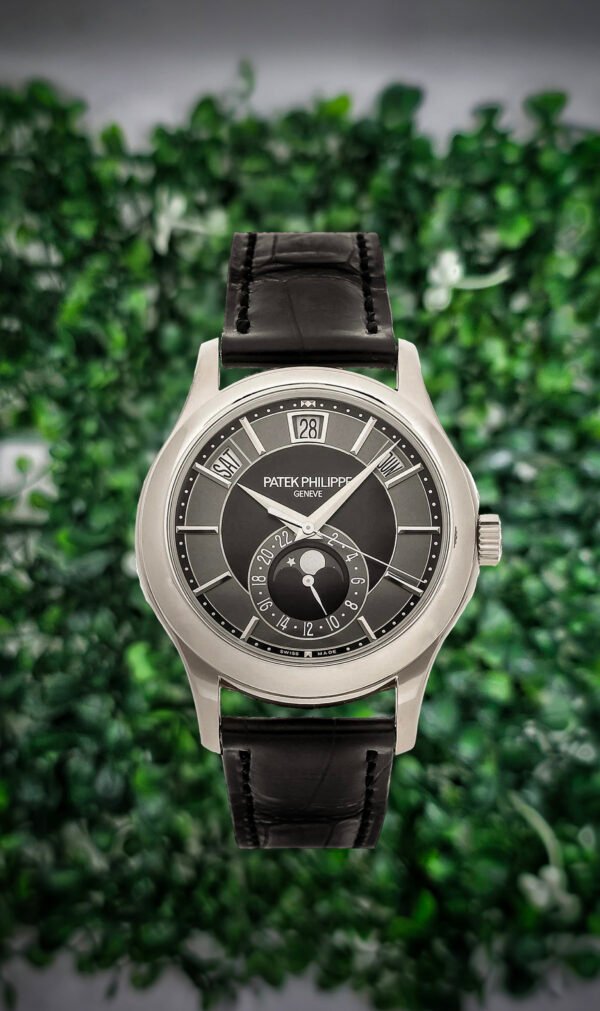 Patek Philippe Annual Calendar 5205G-010 40mm Black White Gold