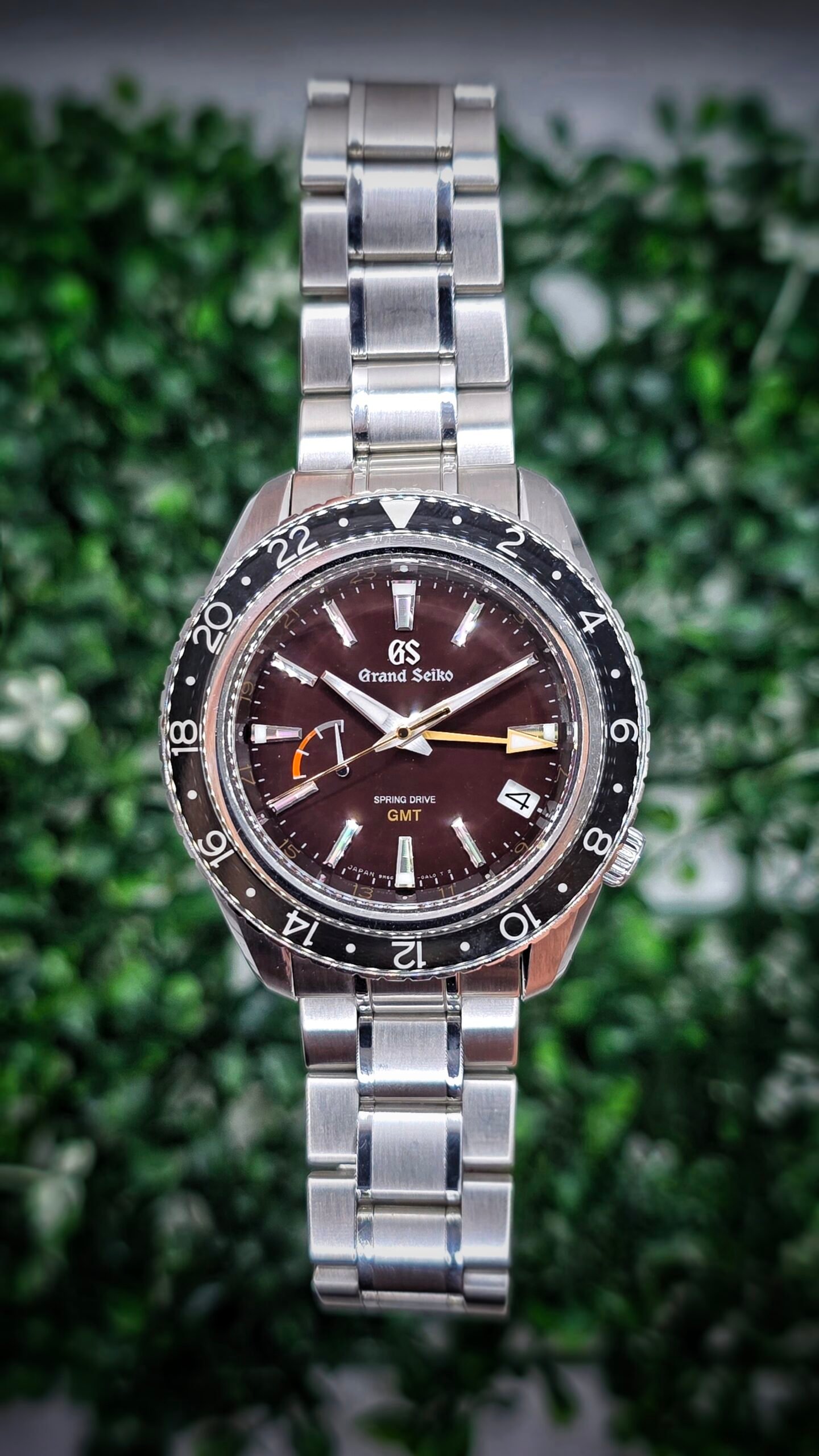 Grand Seiko GMT Sport Collection SBGE245 SBGE245G Ltd 600 pcs Spring Drive 44mm Stainless Steel Red Full Set MSRP 8.9K - Image 1