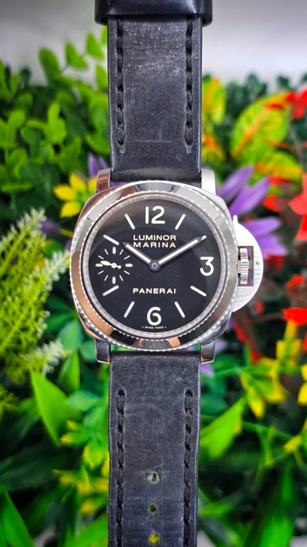 Panerai Luminor Marina PAM 111 PAM00111 44mm Black Steel Complete Set Box Papers