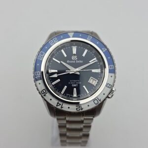 Grand Seiko Sport Collection GMT SBGJ237 SBGJ237G 44mm Stainless Steel Blue Full Set MSRP 9.7K - Image 2