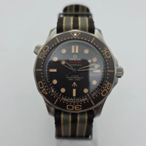 Omega James Bond Seamaster Diver 300m 210.92.42.20.01.001 No Time To Die NTTD 42mm Titanium Brown Full Set - Image 2