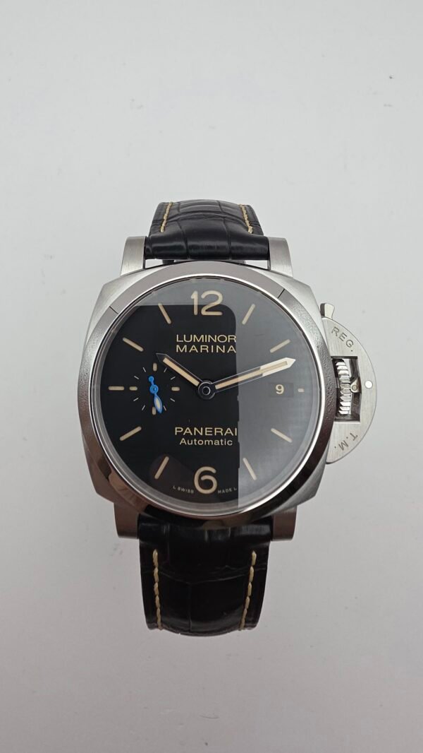Panerai Luminor Marina 1950 3 Days Automatic PAM01392 PAM 1392 Black 42mm Stainless Steel Full Set