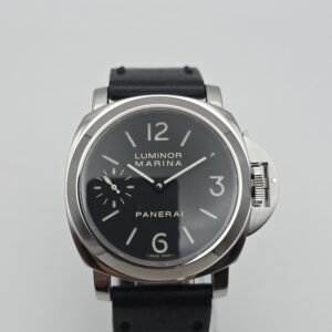Panerai Luminor Marina PAM 111 PAM00111 44mm Black Steel Complete Set Box Papers - Image 2